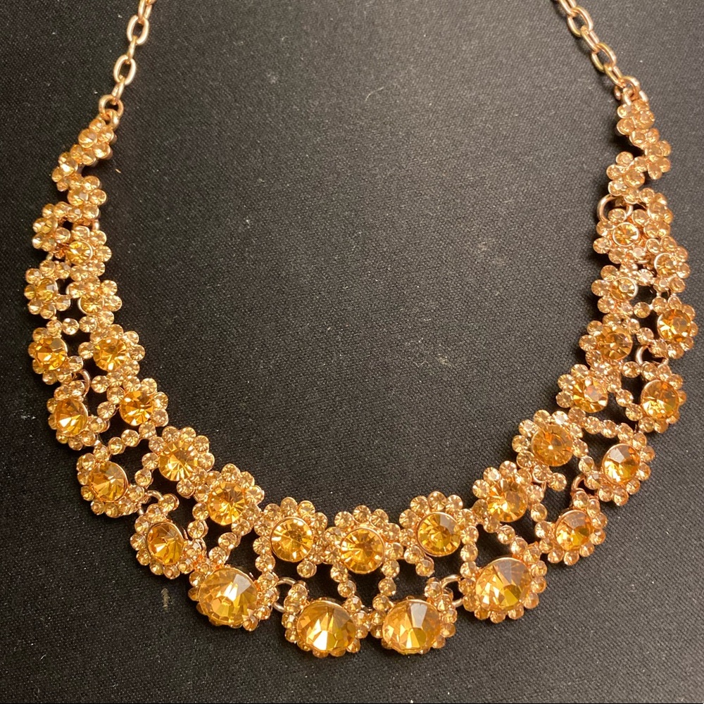 Rose gold elegant jewelry set